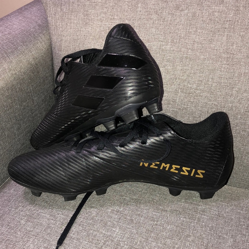 Adidas soccer cleats.
